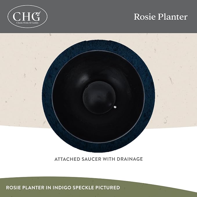 Classic Home and Garden Rosie Modern Planter w/Drainage - Image 3