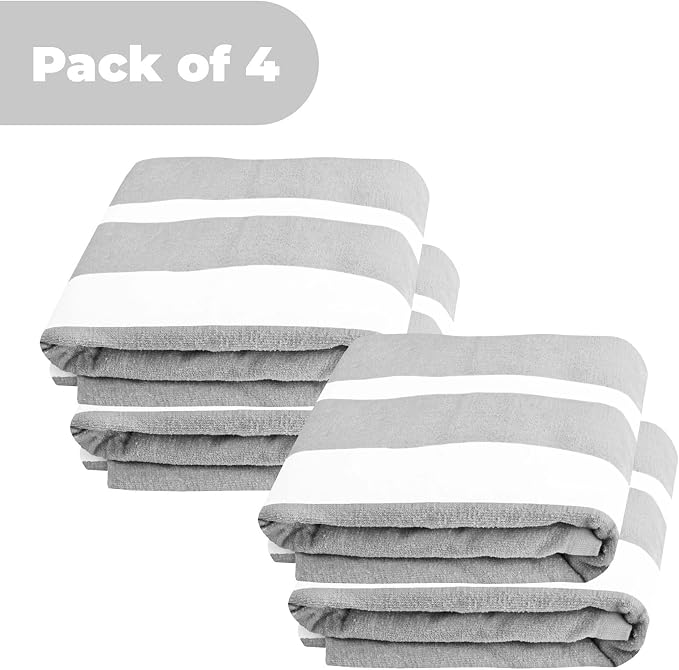 Superior Cabana Cotton Lounge Chair Cover, Outdoor Towel/Chaise Furniture Covers - Image 6