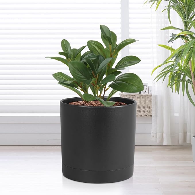 7/6.5/6/5/4 inch Plant Pots for Small Indoor Outdoor Plants, 5 Pack Cylinder - Image 6