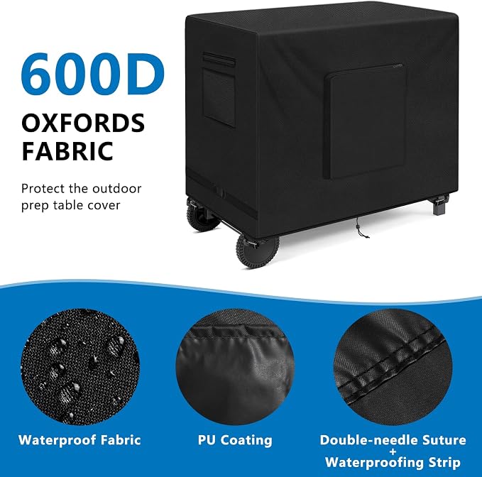 SIRUITON Outdoor Bar Cart Cover - Image 4