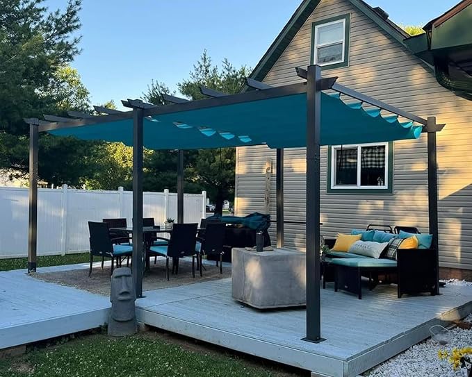 PURPLE LEAF 10' X 18' Outdoor Pergola by PURPLELEAF