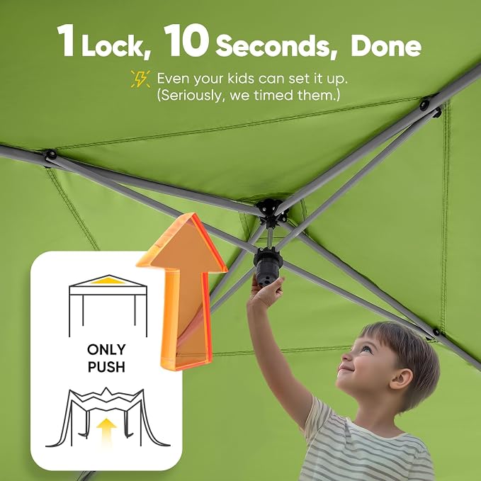 Quictent Privacy 10x10 Pop up Canopy Tent - Image 2