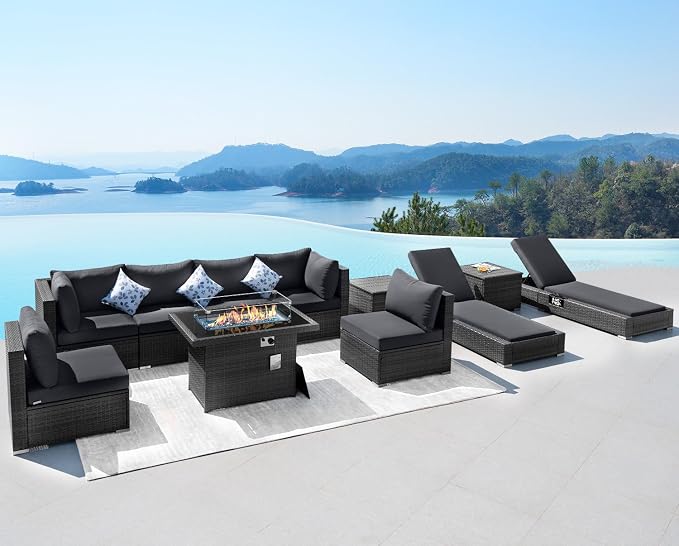 NICESOUL 11-Piece Patio Furniture - Image 2