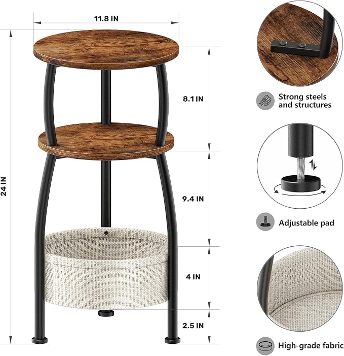 Small Side Table for Small Spaces - Image 3
