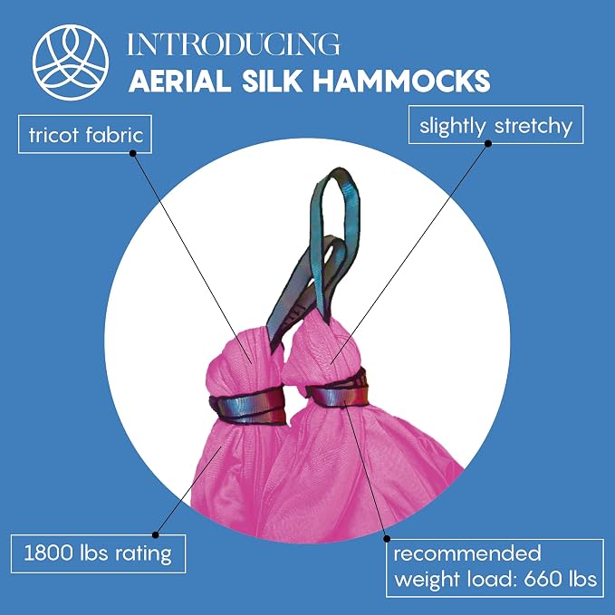 Aerial Silk Yoga Hammock & Swing - Image 2
