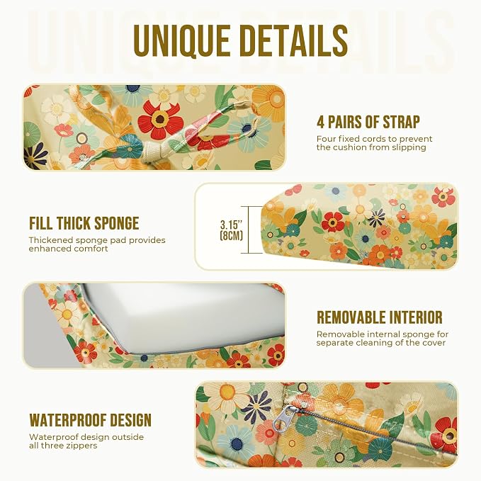 Waterproof Chaise Lounge Cushions - Image 3