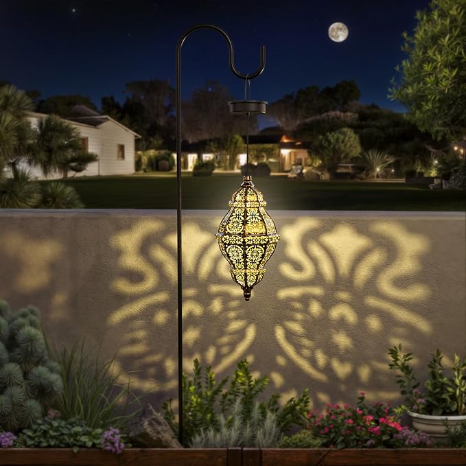 Twinkya Hanging Solar Lights Outdoor Garden Decor, Decorative Waterproof - Image 5