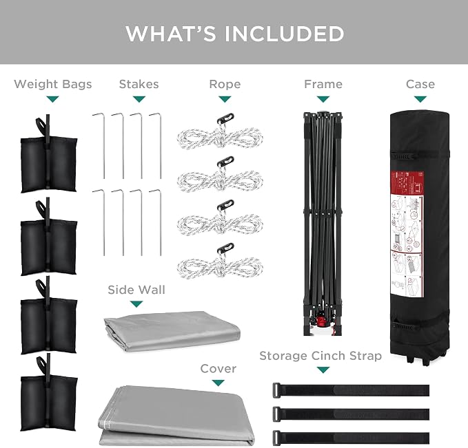 Best Choice Products 10x10ft Pop Up Canopy Tent - Image 7