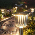 Super Bright Solar Powered Outdoor Lights 4 Pack, Adjustable Warm&Cool White by Professionalproductionofsolarlightsoutdoor%EF%BC%9A%EF%BC%89