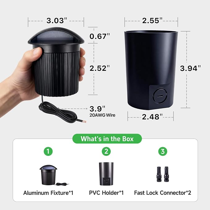 Low Voltage LED Well Landscape Lights - 12V Outdoor IP67 Ground Light - Image 5
