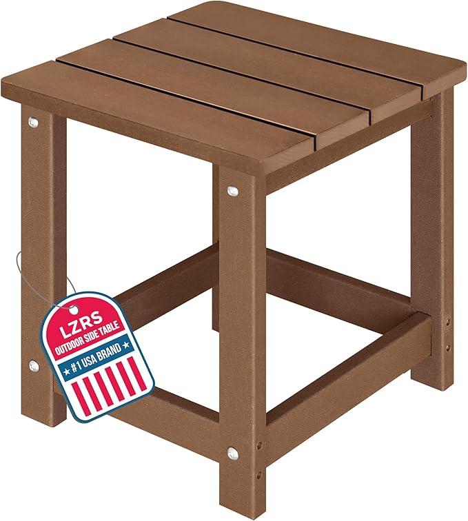 LZRS Adirondack Square Outdoor Side Table by LZRSPET