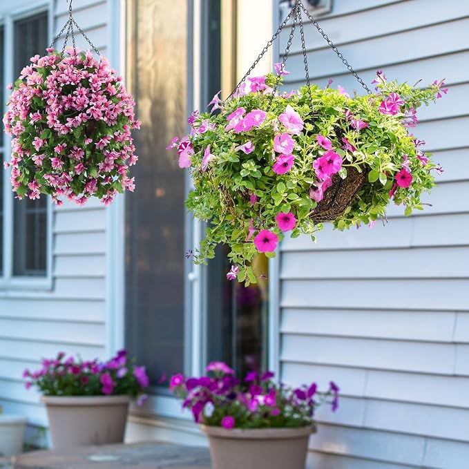Heybe Swivel Hanging Basket Chains 23 Inches 4 Leads Hanging Chains Flower Pot - Image 5