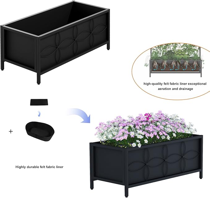 Zhongma Sturdy Raised Garden Bed - Image 4