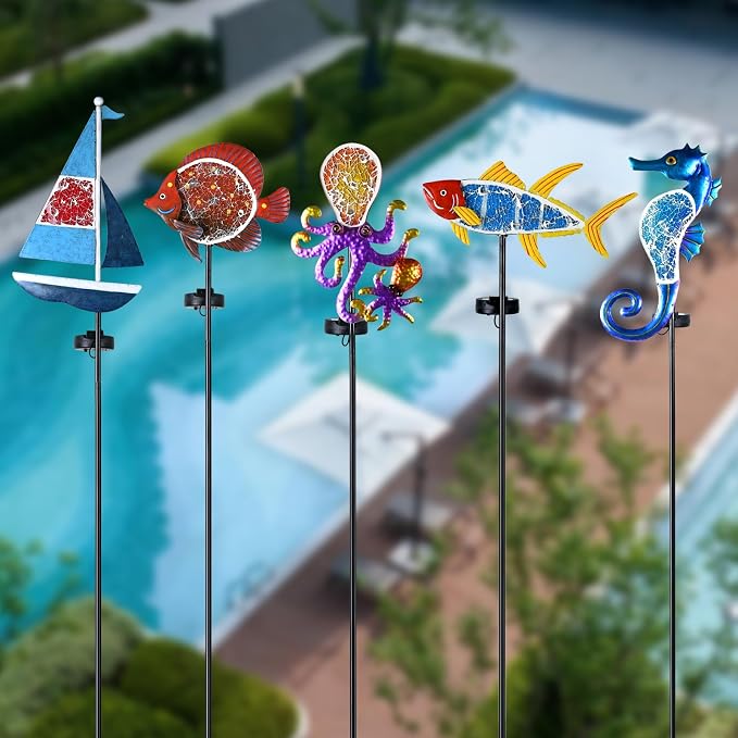 Yiosax-Solar Outdoor Lights Decorative-Yard Outdoor Decorative - Image 7