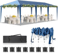 Outvita 10x30ft Ez Pop Up Outdoor Canopy Tent, Portable Commercial Instant Tent by Outvita