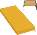 Premium Outdoor Bench Cushions for Patio Furniture 3.5inches Memory Foam Bench by Pakunoda