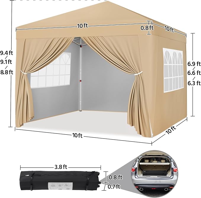 Yaheetech 10x10 Pop Up Canopy - Image 3