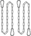 2Pcs 65" Stainless Steel Swing Chain 1000 LBs Capacity Porch Swing Chains by BeneLabel