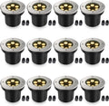 JESLED Outdoor Landscape Lights, 6W LED In Ground Well Lights, 12V 24V 3000K by JESLED