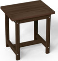 Outdoor Side Table, HDPE Small Outdoor Table, Adirondack Side Tables, Outside by Suunyn