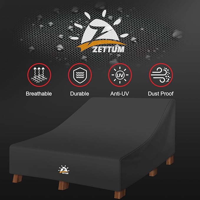Zettum Double Chaise Lounge Cover - Image 4