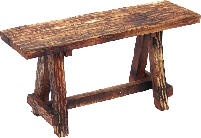 The Urban Port Wooden Garden Patio Bench - Image 7