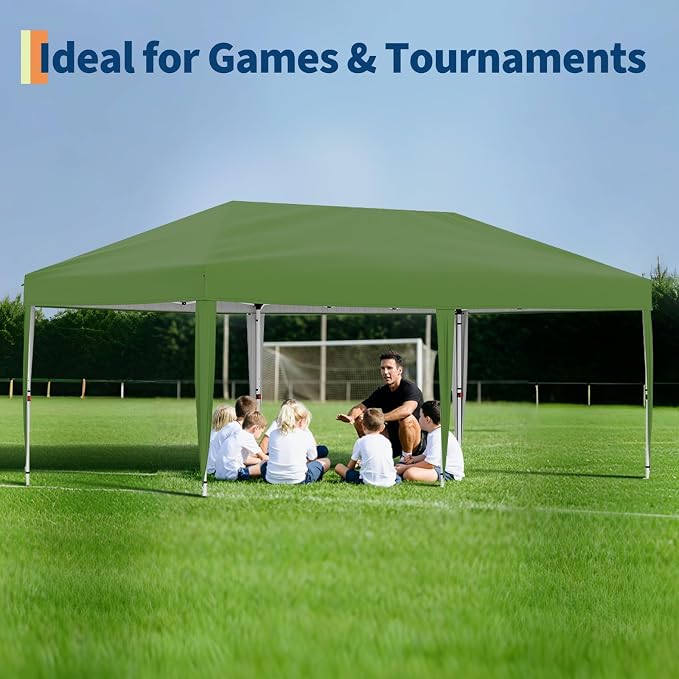 Garvee 10x10 Pop Up Canopy Tent, Heavy Duty Commercial Instant Shelter - Image 7