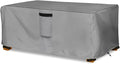 Outdoor Coffee Table Cover, Waterproof Rectangular Patio Small Side Table Cover by Okcool