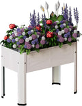 Raised Garden Bed with Detachable Tall Legs Elevated Metal Planter Box by PROXRACER