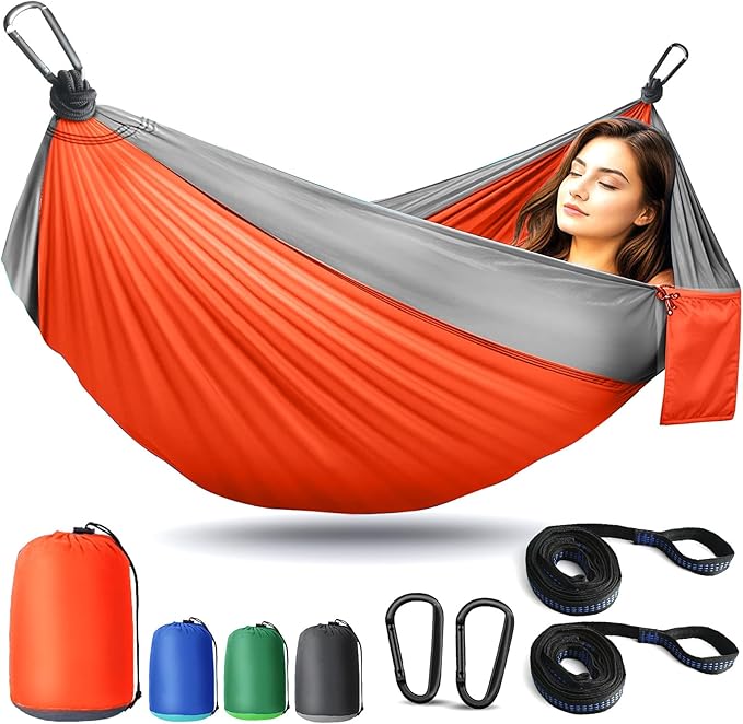 Camping Hammock Lightweight, Portable Hammocks Parachute Hammock by Unknown