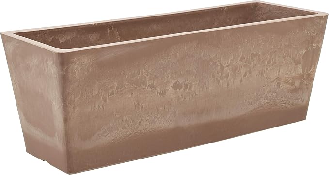 Arcadia Garden Products PSW U45TP Plastic/Stone/Wood Composite Simplicity by PSW
