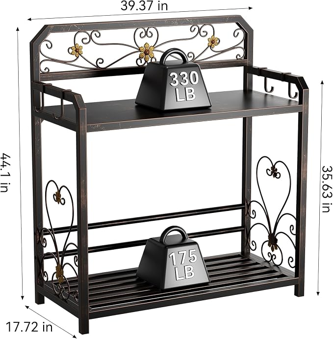 Potting Bench, Outdoor Potting Table - Image 7