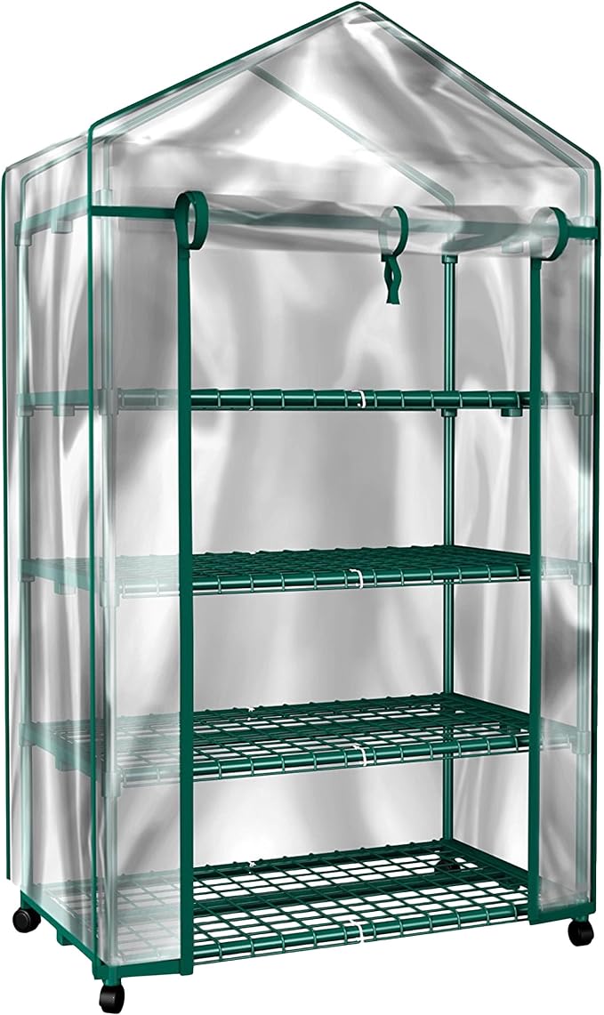 4 Tier Mini Greenhouse by Home-Complete
