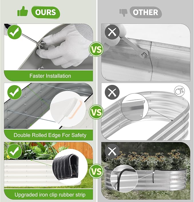 Galvanized Raised Garden Bed - Image 5
