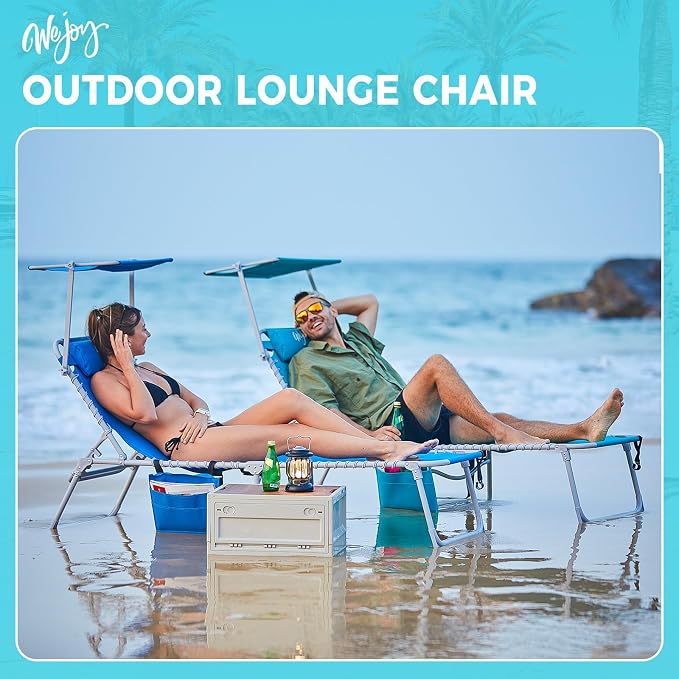 #WEJOY Folding Tanning Chair - Image 9