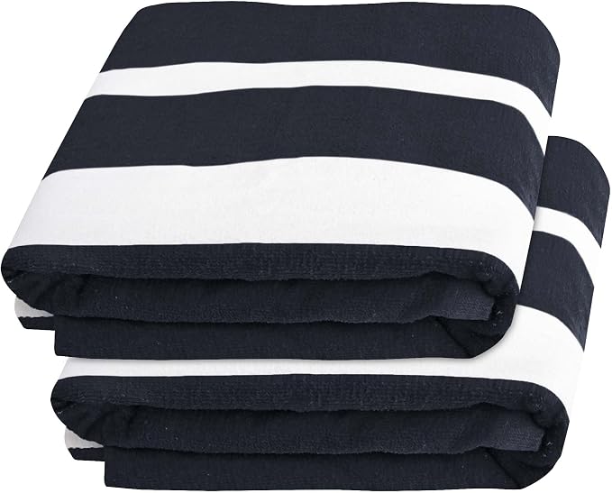 Superior Cabana Cotton Lounge Chair Cover, Outdoor Towel/Chaise Furniture Covers - Image 9
