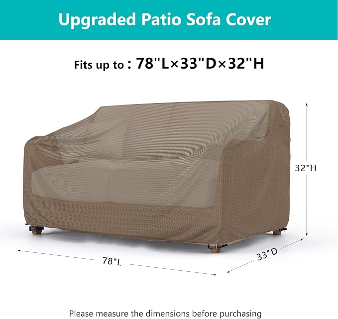 Patio Sofa Cover Waterproof - Image 2