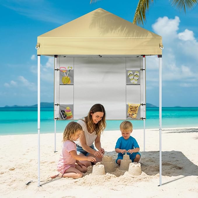 Outvita 5x5 Pop Up Canopy Tent, Ez Up Outdoor Canopy Tent Instant Shelter - Image 8