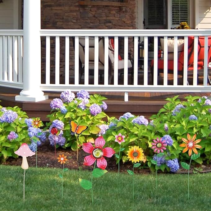 hogardeck Garden Decor for Outside, Yard Art Garden Decorations for Outdoor - Image 4
