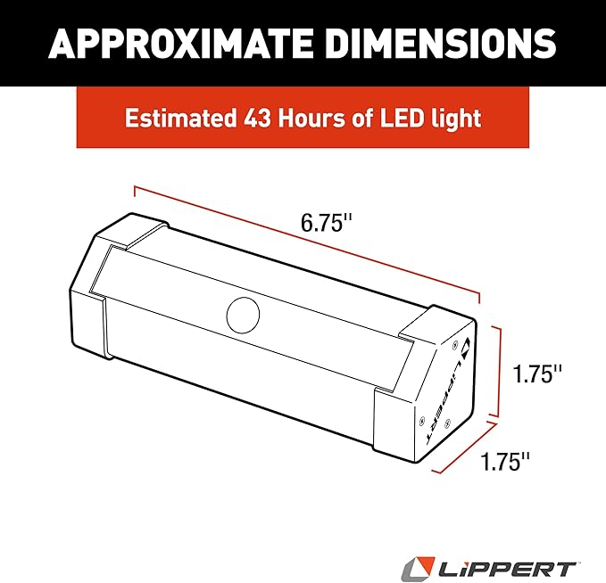 Lippert Wireless Motion-Activated LED RV Step Light - Image 2