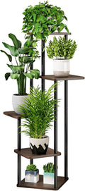 AZERPIAN Plant Stand 5 Tier Indoor Metal Flower Shelf by AZERPIAN