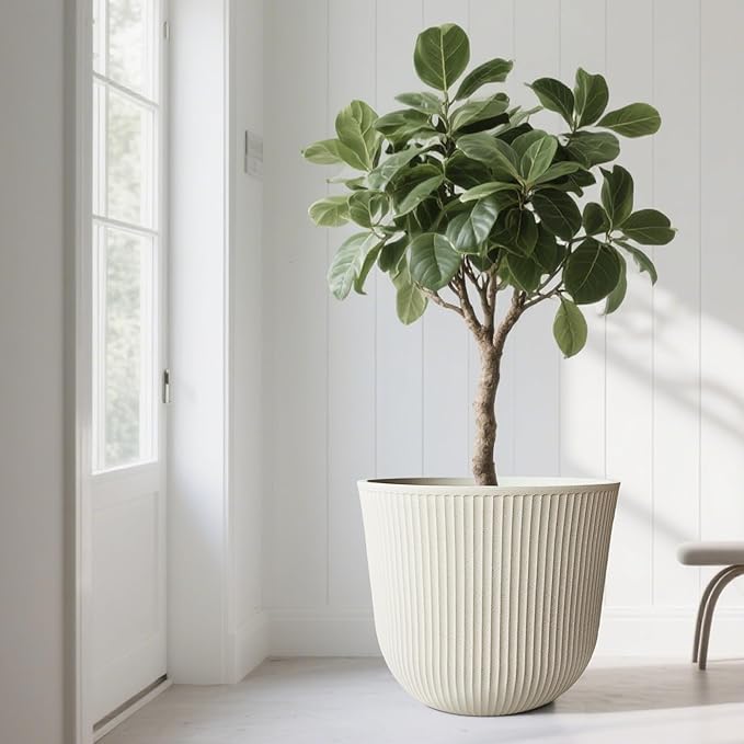 WORTH Garden Round Large Planter Pot 1-Pack - Image 7