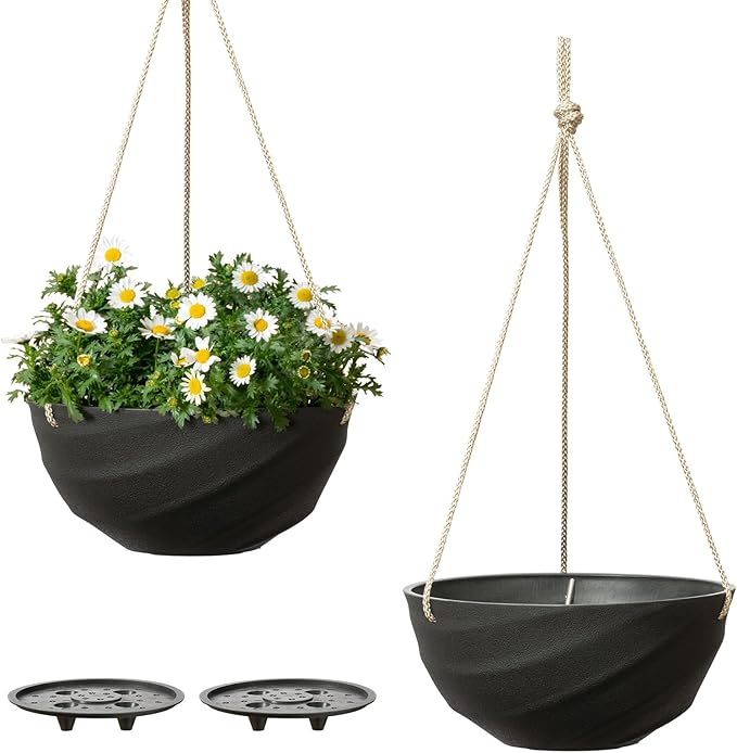 La Jolie Maison 10 Inch Hanging Planters by LaJolieMaison