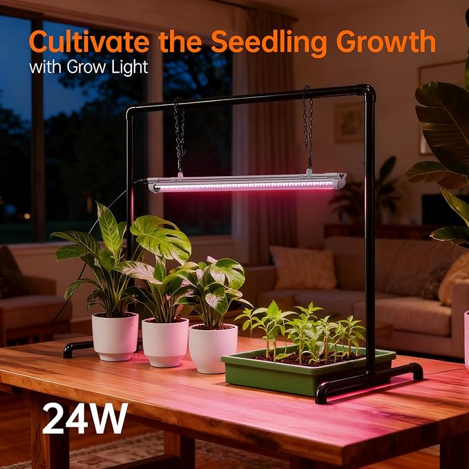 Bstrip Grow Light Stand, 2ft 24W Grow Light - Image 2