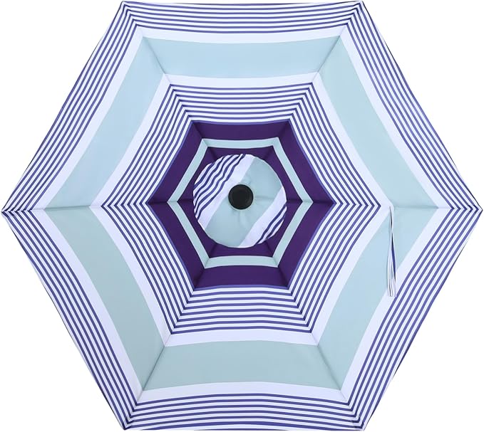 MASTERCANOPY Patio Umbrella 7.5 ft Replacement Canopy by MASTERCANOPY
