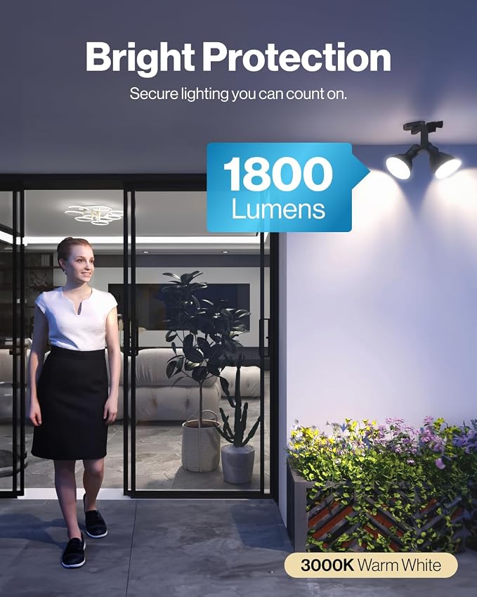 Sunco 6 Pack Outdoor Flood Light Bulbs, PAR38 LED Flood Lights Waterproof - Image 2