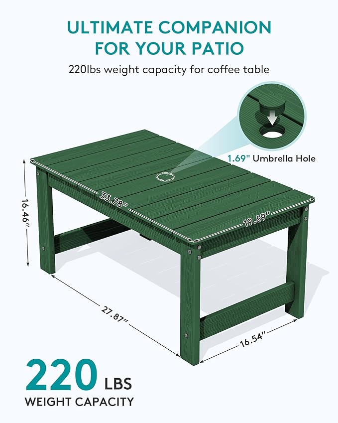 SERWALL Outdoor Coffee Table - Image 3
