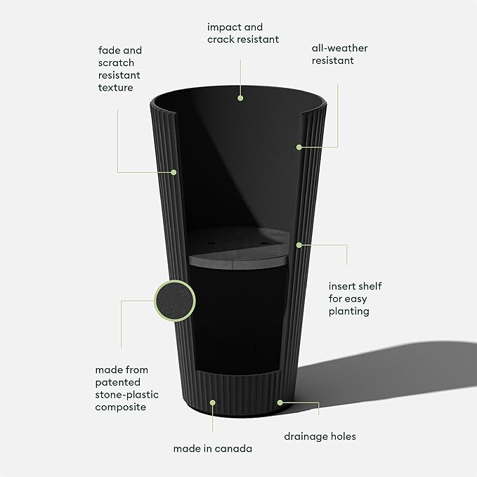 Veradek Demi Series Tall Planter - Image 2