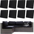8Pcs Outdoor Cushion Covers, Patio Cushion Covers, Stretch Elastic Slipcovers by dreahoteztil