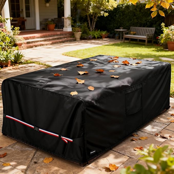 Rectangular Patio Furniture Covers, Upgraded 600D Heavy Duty Outdoor Furniture - Image 8